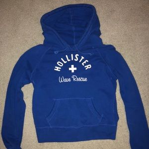 Blue Hollister Hoodie